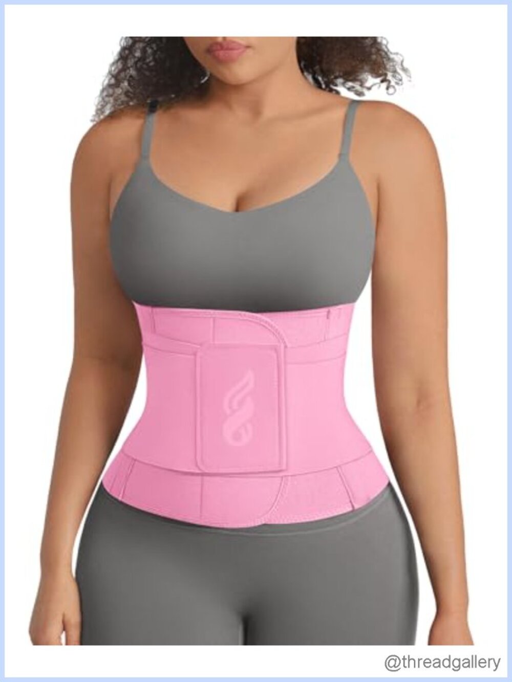 FeelinGirl Waist Trainer Cincher Tummy Control Corset Body Shaper Belt